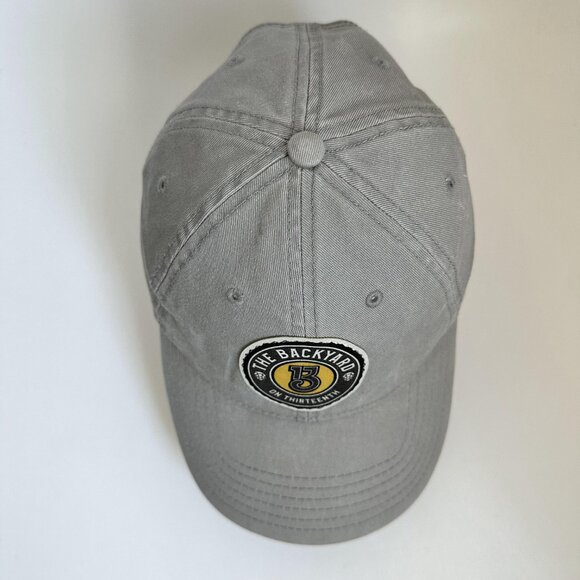 The Backyard On Thirteenth Baseball Cap Otto Adjustable Strap Hat 100% Cotton - Picture 3 of 9